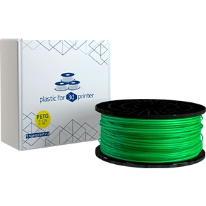 Пластик для 3D принтера, PETG, 1,75 мм, 1 кг, светло-зелёный