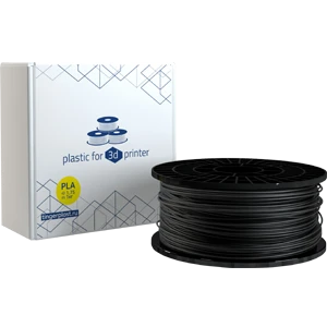 Пластик для 3D принтера, PLA, 1,75 мм, 1 кг, чёрный