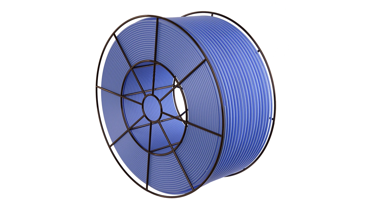 Сварочный пруток ПП, голубой, треугольный (5x3x3 мм)