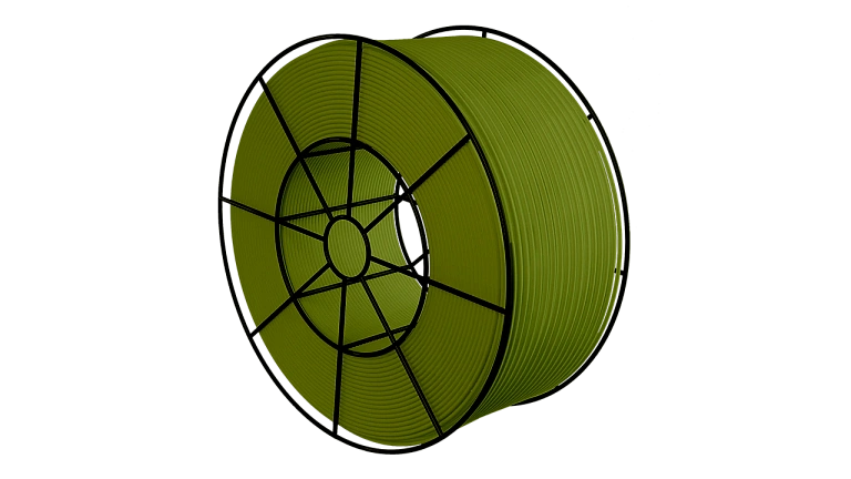 Сварочный пруток ПНД, зелёный хаки, треугольный (5x3x3 мм)