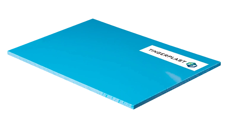 Лист ПП 4000x2000x8 мм, голубой